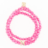 Paris Initial Bracelets