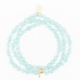 Paris Initial Bracelets