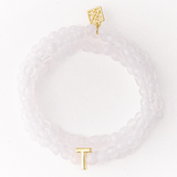 Paris Initial Bracelets