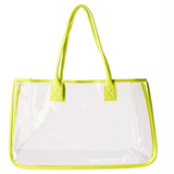 Jayne Oversized Transparent Tote