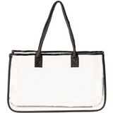 Jayne Oversized Transparent Tote