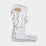 Jon Hart Clear Tall Boot Bag