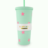 Mint Stars 24oz Tumbler