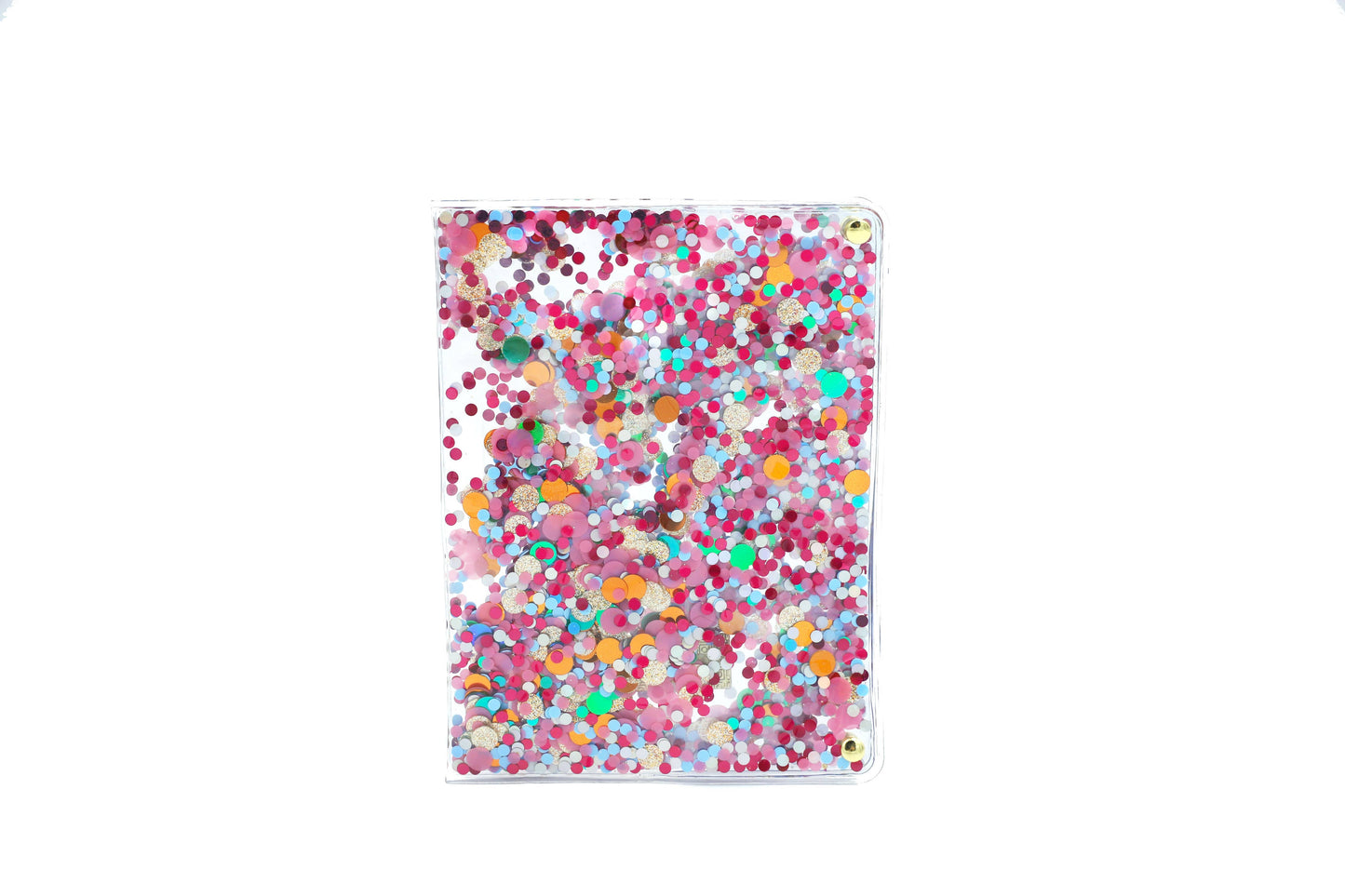 Essentials Confetti Passport and Vaccine Card Holder
