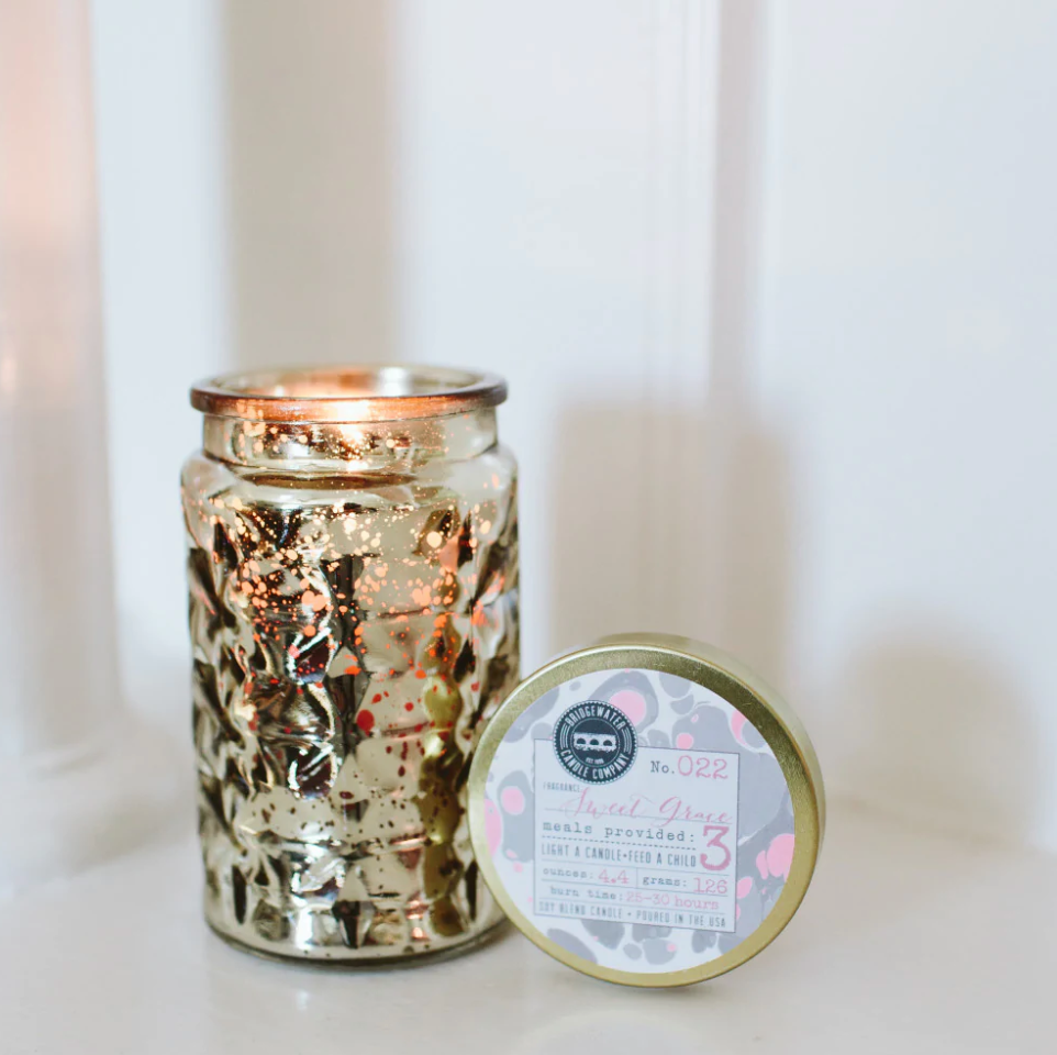 Sweet Grace Glass Votive