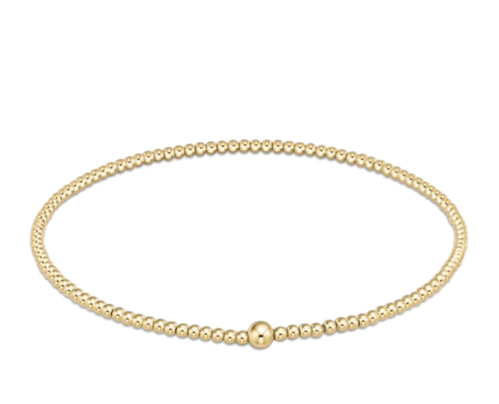 ENewton Classic Gold Bead Bracelets