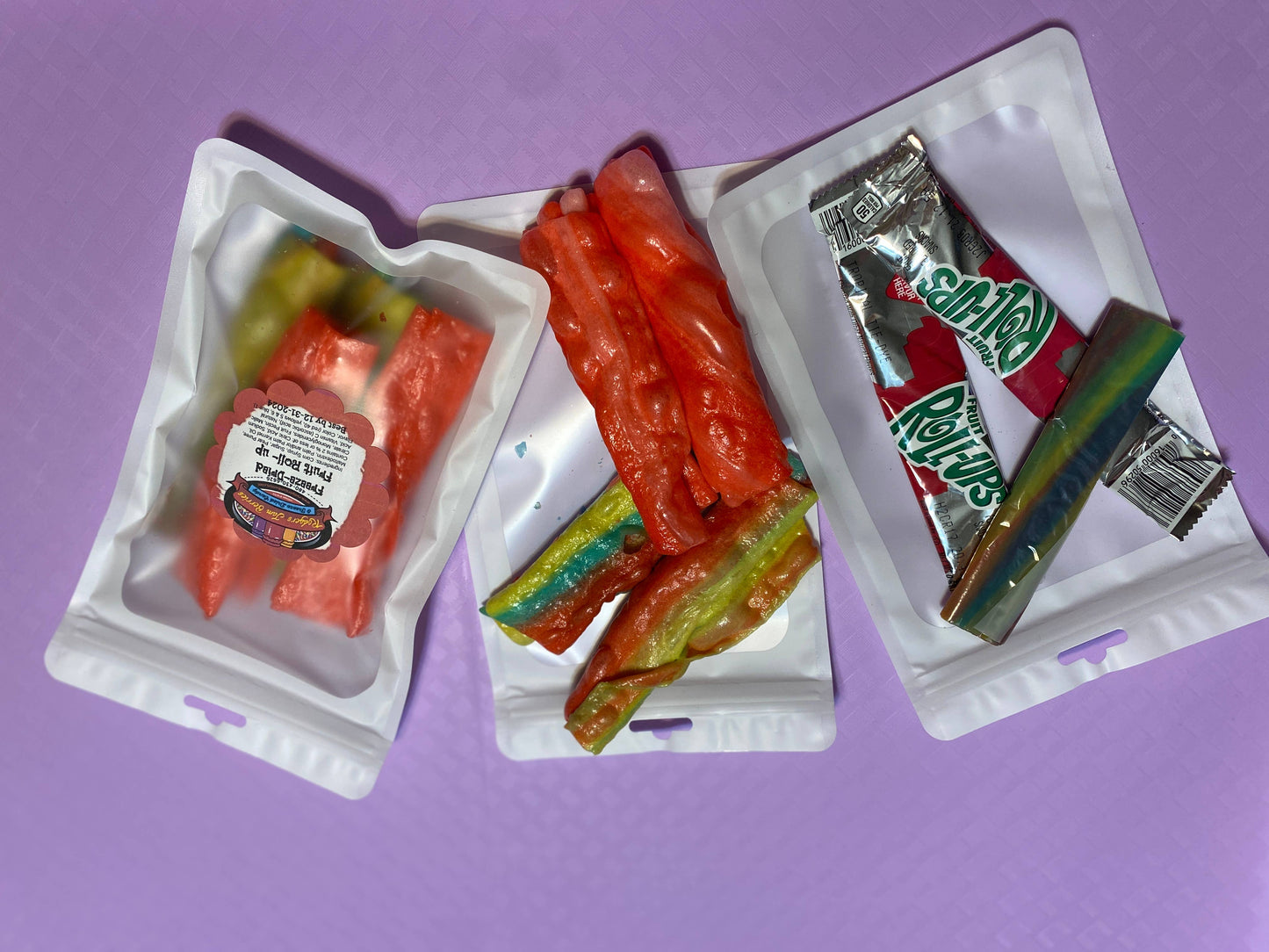 Freeze Dried Fruit roll ups