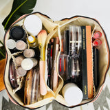Zip Around Make up Case (Checkered)