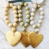 Blessing Beads With Large Heart