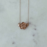 MAGNOLIA DOUBLE ATTACHED NECKLACE