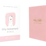 NIV Tiny Testament Bible, New Testament Leathersoft Pink