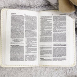 NIV Tiny Testament Bible New Testament Leathersoft Blue