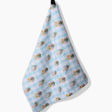 Picnic Plaid Blue Tea Towel