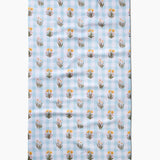 Picnic Plaid Blue Tea Towel