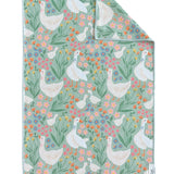 Wildflower Waddle: Double-Sided Hand Towel