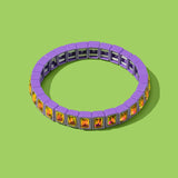 Penelope Stretch Bracelet w/Small Rectangle Stones