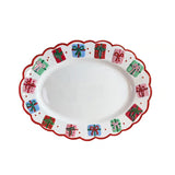 Wrapped In Cheer Sculpted Platter