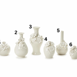 Mini Vases Sculpted Flowers