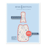 Beau Bottles Blue & Ivory WeddingToile- MINI Prosecco Collection - Six Pack