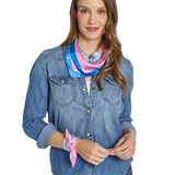 Pagoda Party Mahjong Scarf