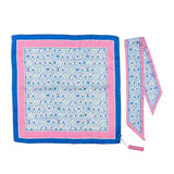 Pagoda Party Mahjong Scarf