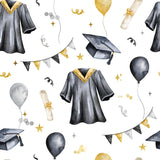 Beau Bottles Black and Gold Graduation - MINI Prosecco Collection - Six Pack