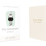 NIV Tiny Testament Bible New Testament Leathersoft White