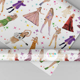 Swiftie Mosaic Magic Wrapping Paper