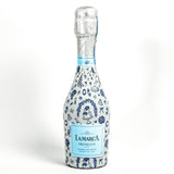 Beau Bottles Blue & Ivory WeddingToile- MINI Prosecco Collection - Six Pack
