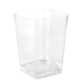 Square Acrylic Trash Can