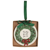 Thank You Ornament