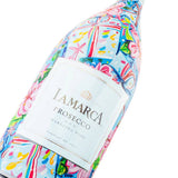 Beau Bottles Preppy Happy Birthday Brushed Presents- Prosecco Collection