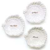 Message Turkey Plates