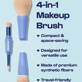 Overachiever 4-in-1 Makeup Brush