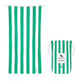 Large Dock & Bay Quick Dry Towel: Cancun Green
