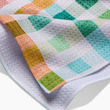 Woven Spring Plaid Tea Towel