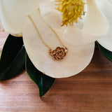 MAGNOLIA DOUBLE ATTACHED NECKLACE