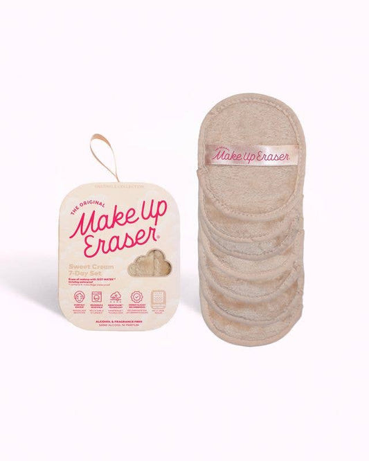 7-Day Reusable Makeup Eraser Set (Sweet Cream)