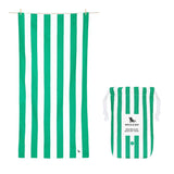 Large Dock & Bay Quick Dry Towel: Cancun Green
