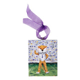 LSU Tiger Block Ornament