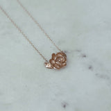 MAGNOLIA DOUBLE ATTACHED NECKLACE