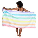 Large Dock & Bay Quick Dry Towels: Unicorn Waves