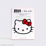 Hello Kitty x Kitsch Pillowcase - Solid Ivory Kitty Bow