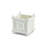 Faux bamboo Cachepot