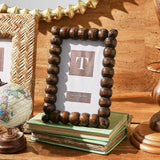 Hand-Carved Bobbin Photo Frame