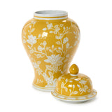 18" Yellow Temple Jar