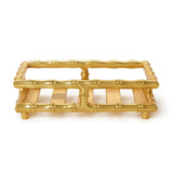 Gold Bamboo Guest Towel Holder
