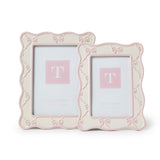 Bow Detail Scalloped Frame