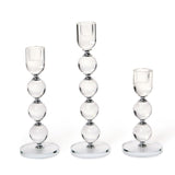 Bobbin Crystal Taper Candleholder