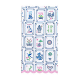 Mahjong Scalloped Dinner Napkins